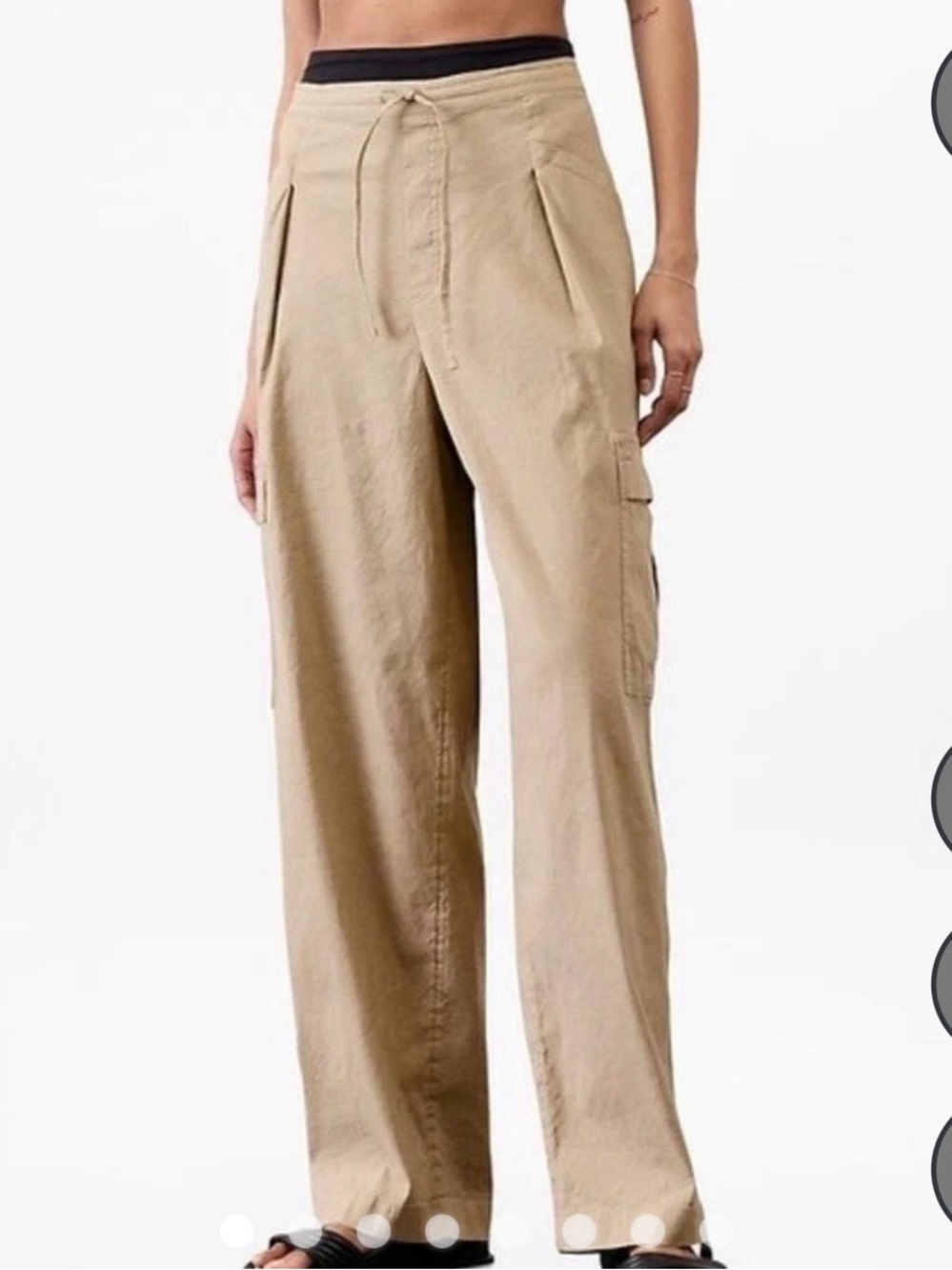 Athleta Paradise Straight Leg Cargo Pants XXS